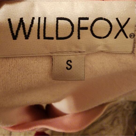 WILDFOX SUN DAZE SOMMERS SWEATSHIRT NEON SHERBERT SIZE SMALL - Picture 6 of 7